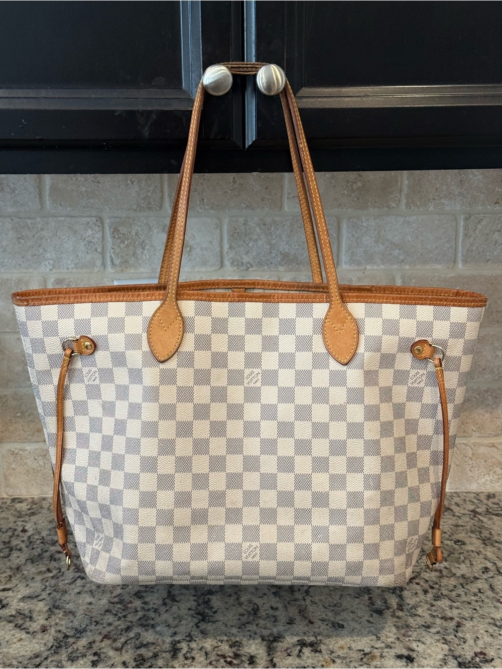 Louis Vuitton Damier Azur Neverfull MM